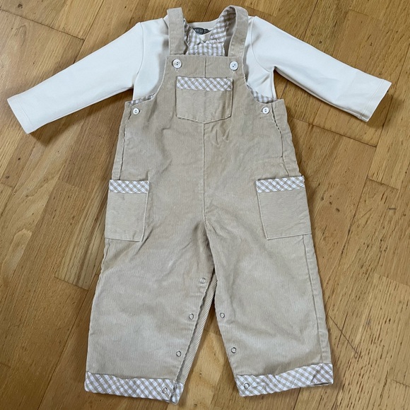 Other - Corduroy overalls tan 24 months